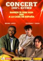 Évènement : rendez-vous le samedi 15 juin pour la Fiesta de la amistad et le concert “100% ritmo” à La Casa de España avec Esteban y Diego