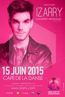 Pour "vivre" rendez-vous pour le concert d'Izarry au Café de la Danse avec Casting.fr