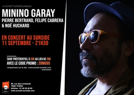 Le percussionniste argentin Minino Garay présente “Vamos” Quartet au Sunset Sunside