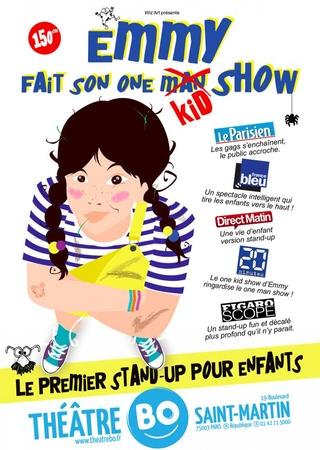 Emmy fait son one kid show, un spectacle mutlivitaminé pour les enfants comme les parents