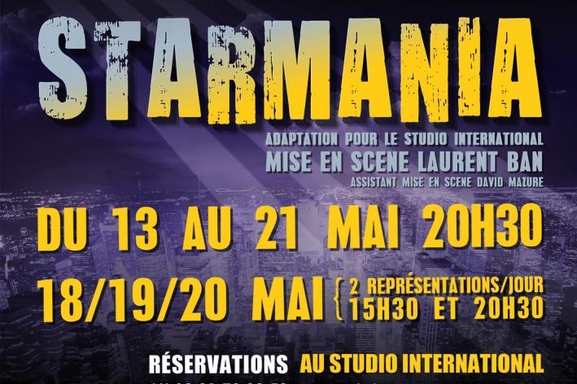 Venez découvrir la Comédie Musicale StarMania du Studio International !