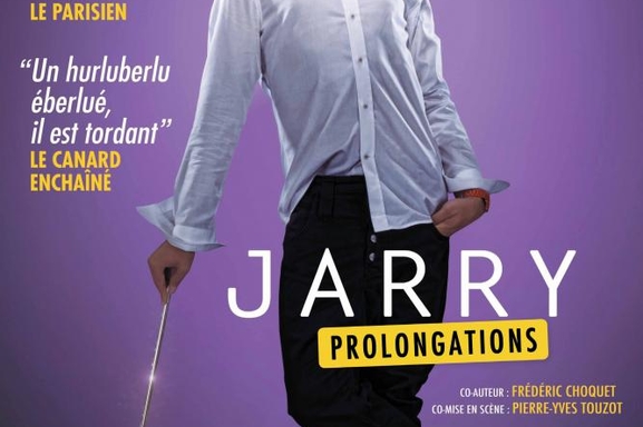 "Jarry Atypique" un artiste décalé et hilarant, actuellement à la comédie des boulevards !