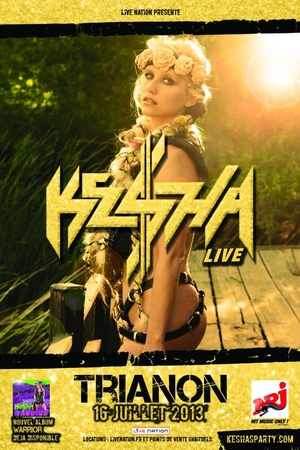 Gagnez vos places pour le concert de KE$HA au Trianon le 16 Juillet 2013 !